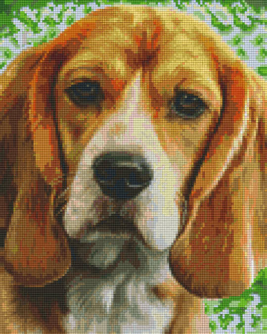 Beagle Nine [9] Baseplate PixelHobby Mini-mosaic Art Kit